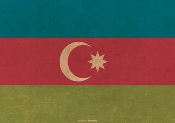 Grunge Flag of Azerbaijan - Kostenloses vector #390541